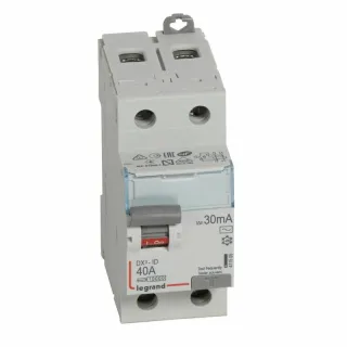 Interrupteur Différentiel Dx³-Id Haut/Bas Vis - 2P 230V~ 40A Typeac 30Ma - 2 Mod