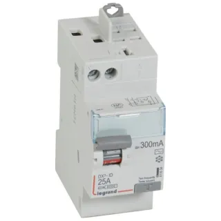 Interrupteur Différentiel Dx³-Id Haut Vis/Haut Auto 2P 230V~ 25A Ac 300Ma -2 Mod