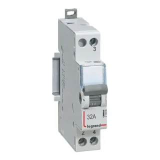Interrupteur-Inverseur Modulaire Va-Et-Vient 250V~ - 1 Module