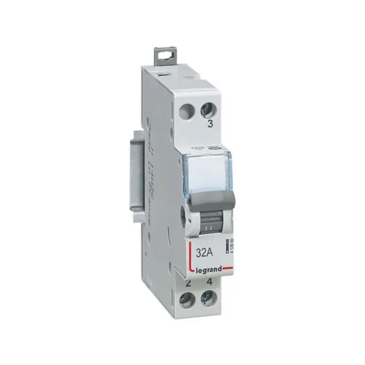 Interrupteur-Inverseur Modulaire Va-Et-Vient 250V~ - 1 Module