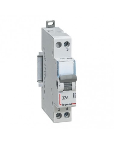 Interrupteur-Inverseur Modulaire Va-Et-Vient 250V~ - 1 Module