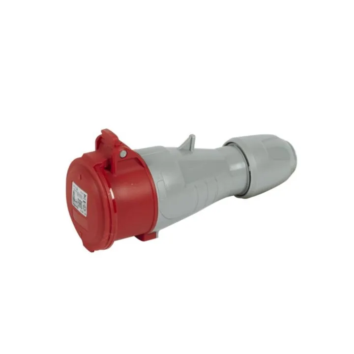 Prise Mobile P17 Ip44 16A - 380V~ À 415V~ - 3P+N+T