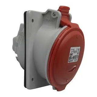 Prise À Entraxes Unifiés Fixe P17 Ip44 32A - 380V~ À 415V~ - 3P+N+T