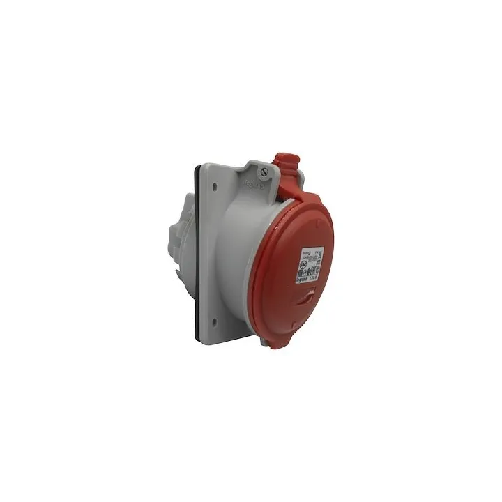 Prise À Entraxes Unifiés Fixe P17 Ip44 32A - 380V~ À 415V~ - 3P+N+T
