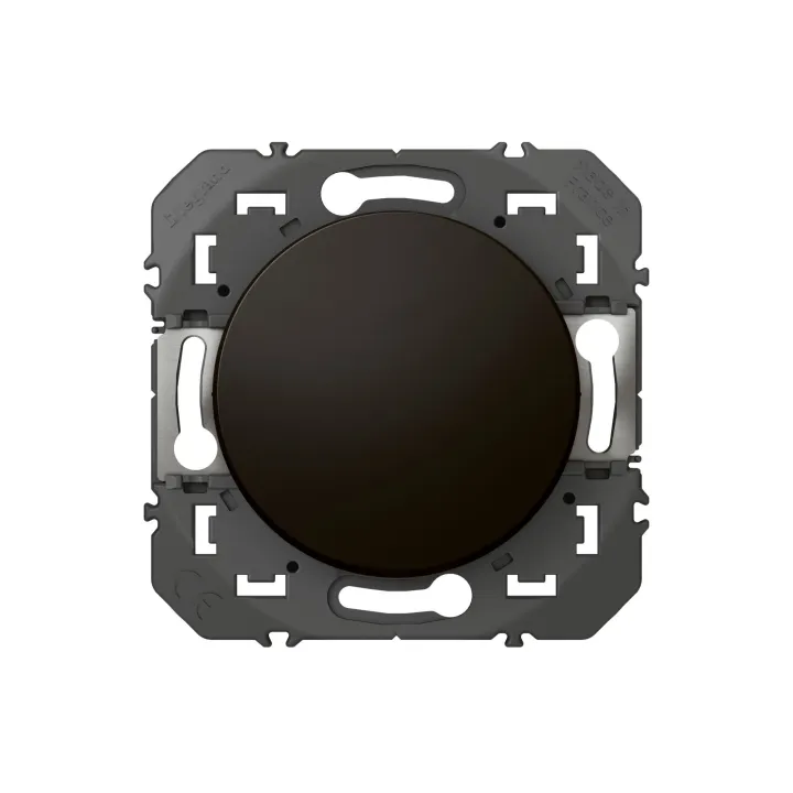 Poussoir Simple Dooxie 6A 250V~ - Finition Noir