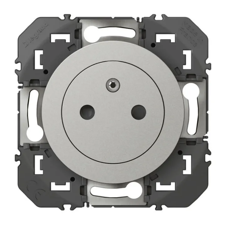 Prise De Courant 2P+T Surface Dooxie 16A Finition Alu