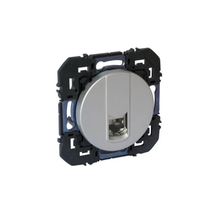 Prise Rj45 Catégorie 6A Stp Dooxie Finition Alu