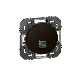 Prise Multimédia Rj45 Catégorie6 Stp Dooxie Composable Noir