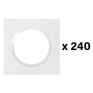 LOT 240 PLAQ 1P BLANC