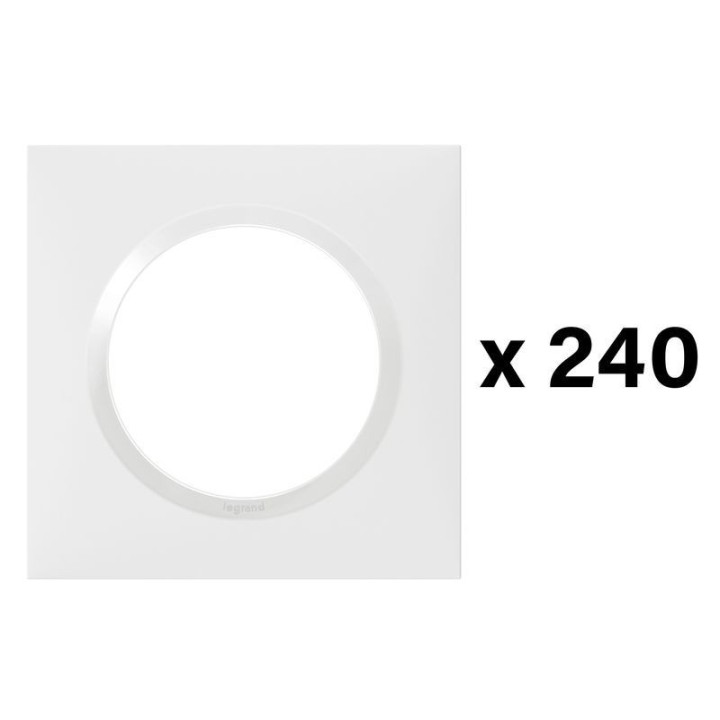LOT 240 PLAQ 1P BLANC