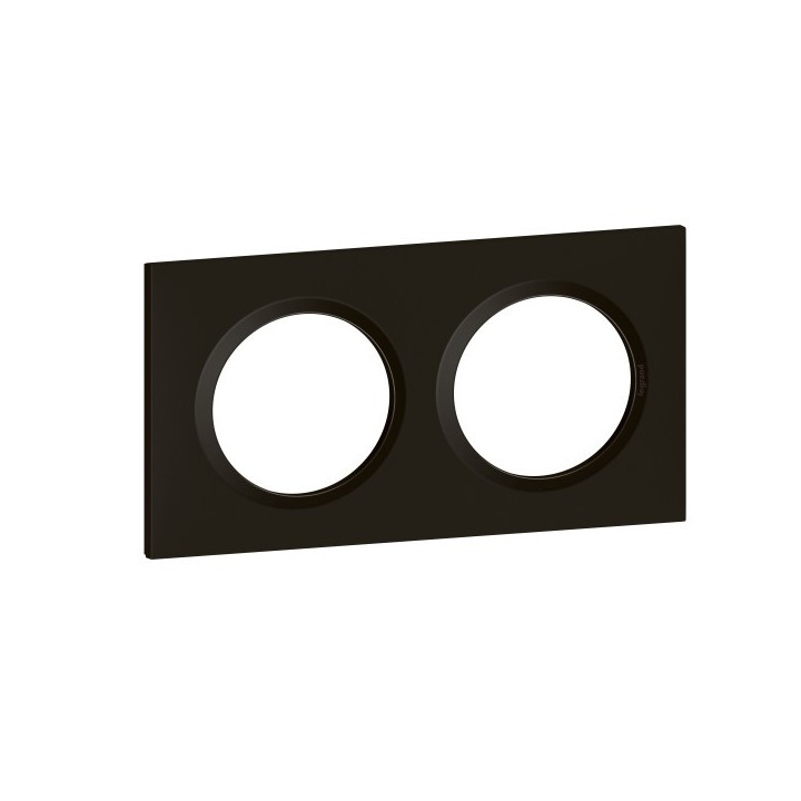 PLAQUE 2P NOIR VELOUR