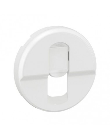 Enjoliveur Prise Simple Rj45 Céliane - Blanc