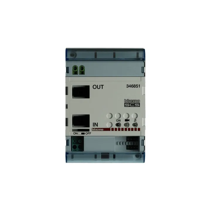 Module D’Extension D’Installation Bus 2 Fils - 4 Modules Din