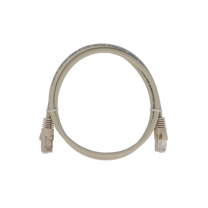 Cordon Cat6A F/UTP Gris 0,50m (500Mhz) LSZH Snagless
