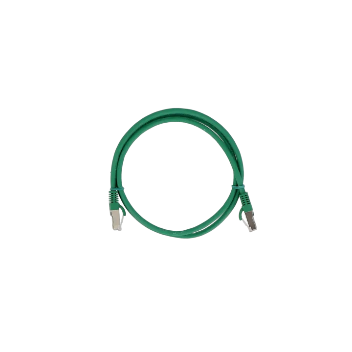 Cordon Cat6A F/Utp Noir 0,50M 500Mhz Lszh Snagle