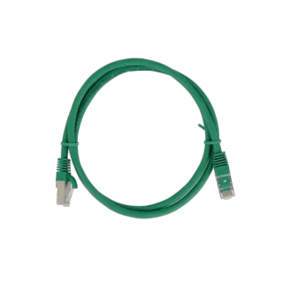 Cordon Cat6A F/Utp Vert 1M 500Mhz Lszh Snagle