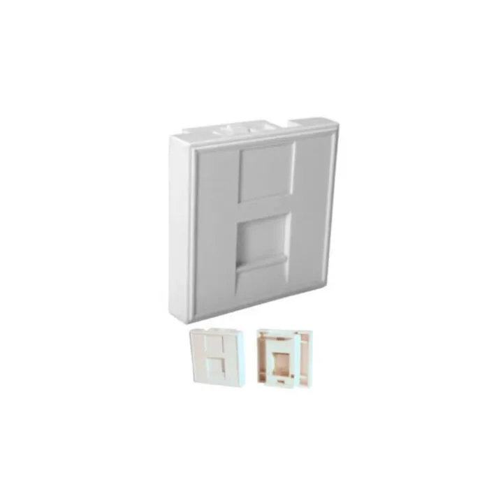 Plastron Avant 45X45 1 Port Keystone