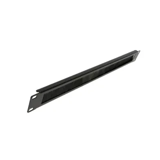 Passe Cordon 19" 1U Noir Balai San Support Arrière