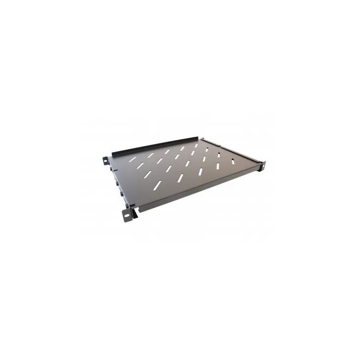 Plateau Fixe Ventilé 19" 1Ux300 Charge 30 Kg Noir