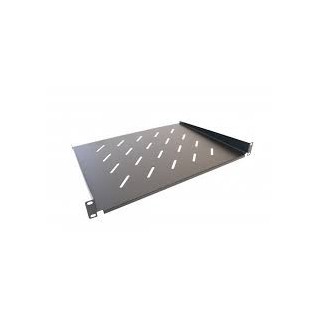 Plateau fixe ventilé 19" 1Ux350 Charge 30 Kg Noir