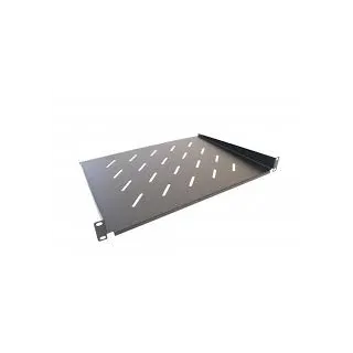 Plateau Fixe Ventilé 19" 1Ux350 Charge 30 Kg Noir