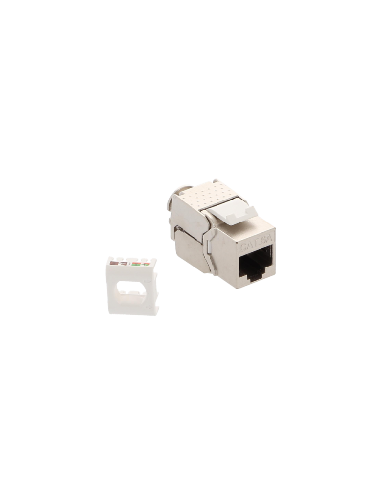 Noyau Rj45 Cat6A Totalement Blindé Sans Outil Keystone Gamm