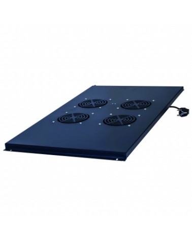 Unité De 4 Ventilateurs De Toit Pour Baie Fcn/Cn, Profondeur 800Mm - Noir