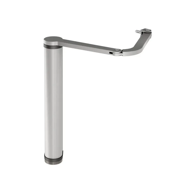 Ferme-Portail Motorisé+Bra Articulé Pour Portillons-Argent
