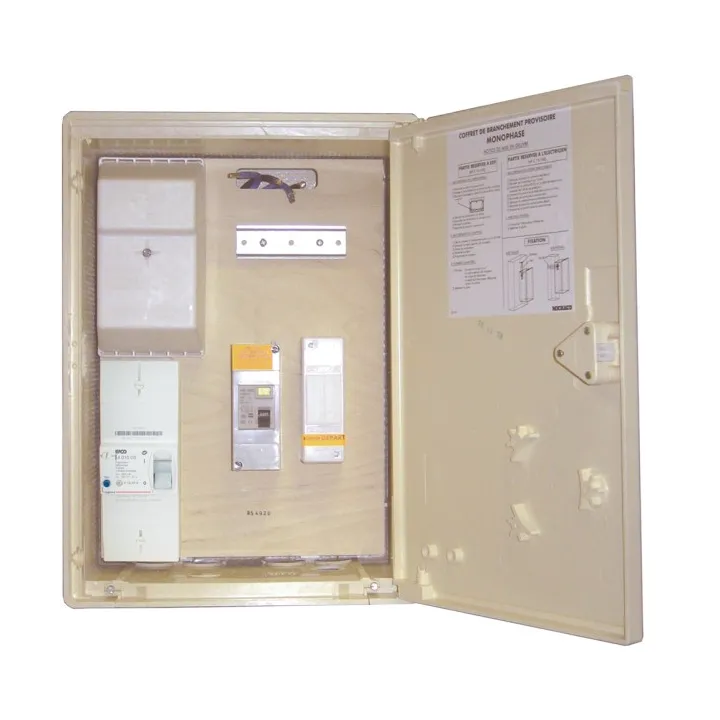 Coffret De Branchement Provisoire Monophasé 15/45A