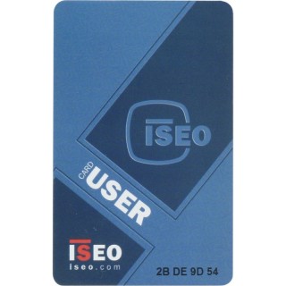 CARTE UTILISATEUR OFFLINE ISEO MIFARE CLASSIC *10