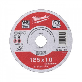 D. TRONC. 125MM épais. 1 MM Contractor-1pc