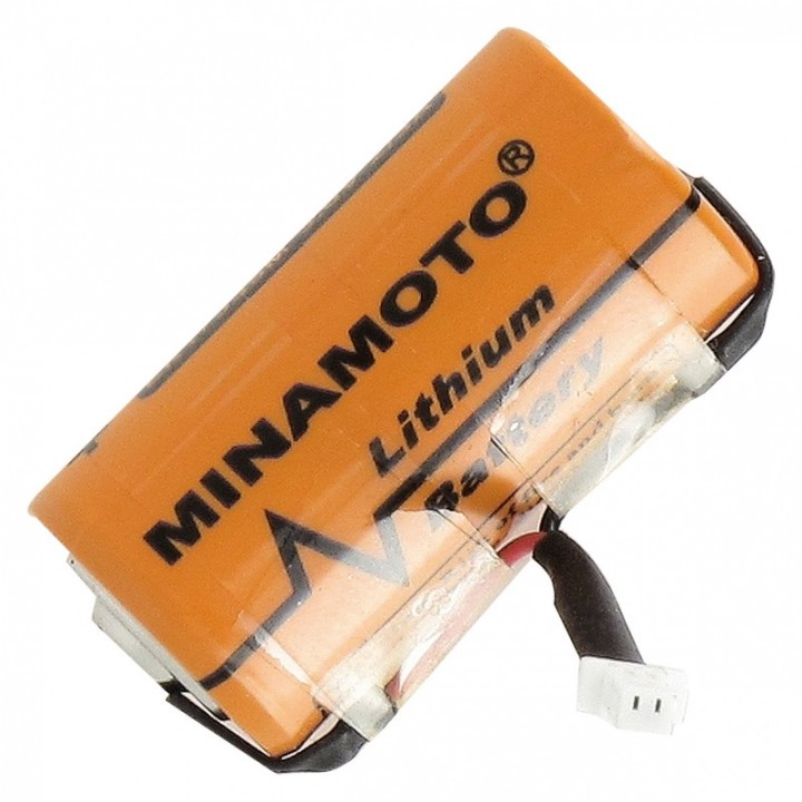 Pile Lithiumètre2/3 Aa 3.6V Pour Cylindre Libra Argo