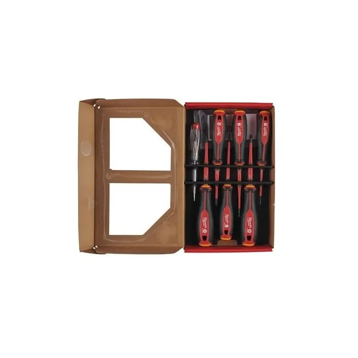 Coffret 7Pc Tournevi Trilobe Vde Pz