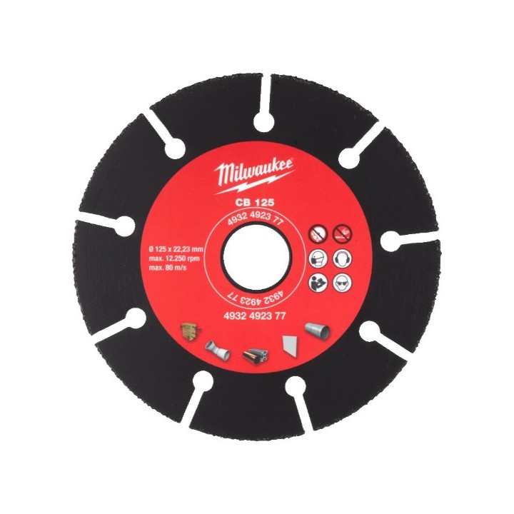 DISQUE CARBURE 125MM-1PC
