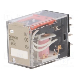 RELAIS CI 2RT 8A PAS:5MM 12VDC R220