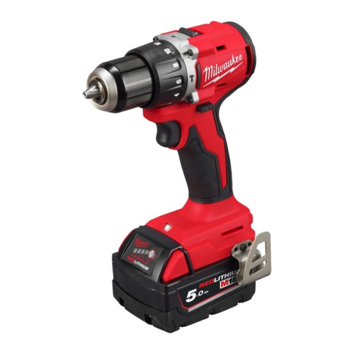 M18 BLPDRC-502C-Perceuse à percus BRUSHLESS,18V, 5,0 Ah , 60 Nm