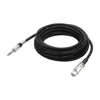 CORDON  Jack 6.35 male mono // XLR femelle   long.6 mètres