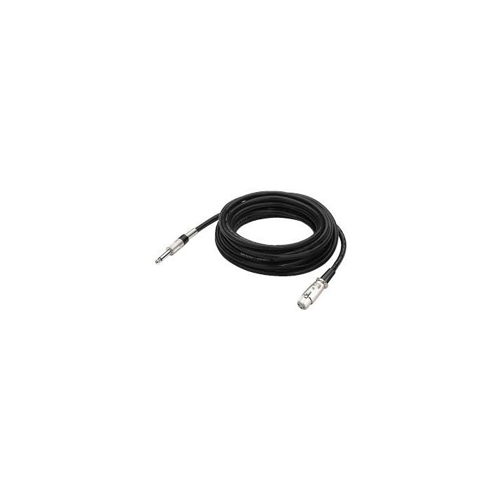 Cordon Jack 6.35 Male Mono // Xlr Femelle Long.6 Mètres