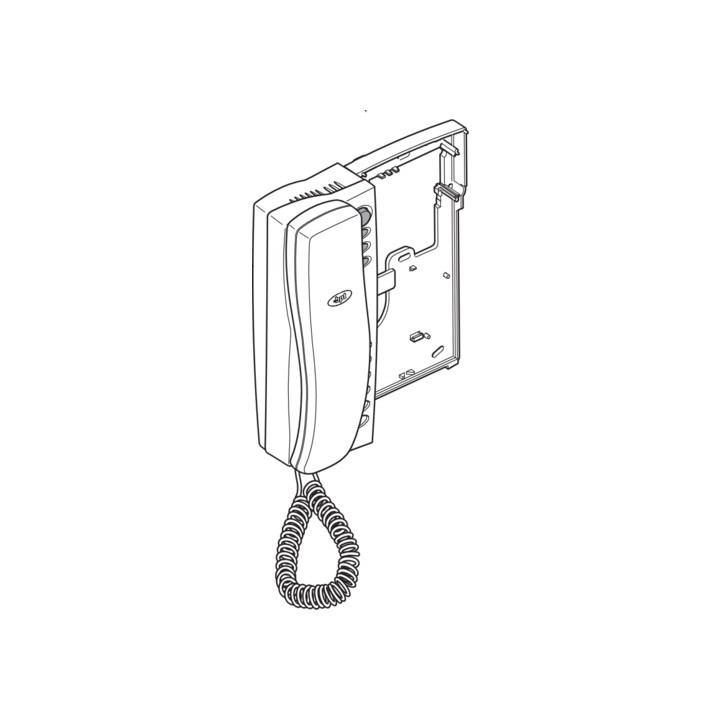 SUPPORT MONITEUR POUR YV  SYSTEME X1+BOUCLE  MAGNE