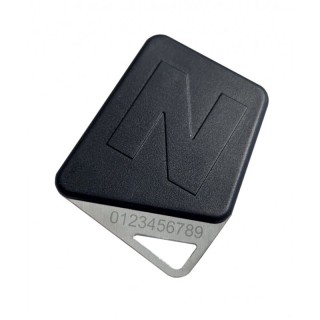 Badge mifare format clé noir gestion Campikey