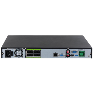 NVR 8 voies PoE - 2HDD - 1xVGA/1xHDMI - WizSense/AcuPick