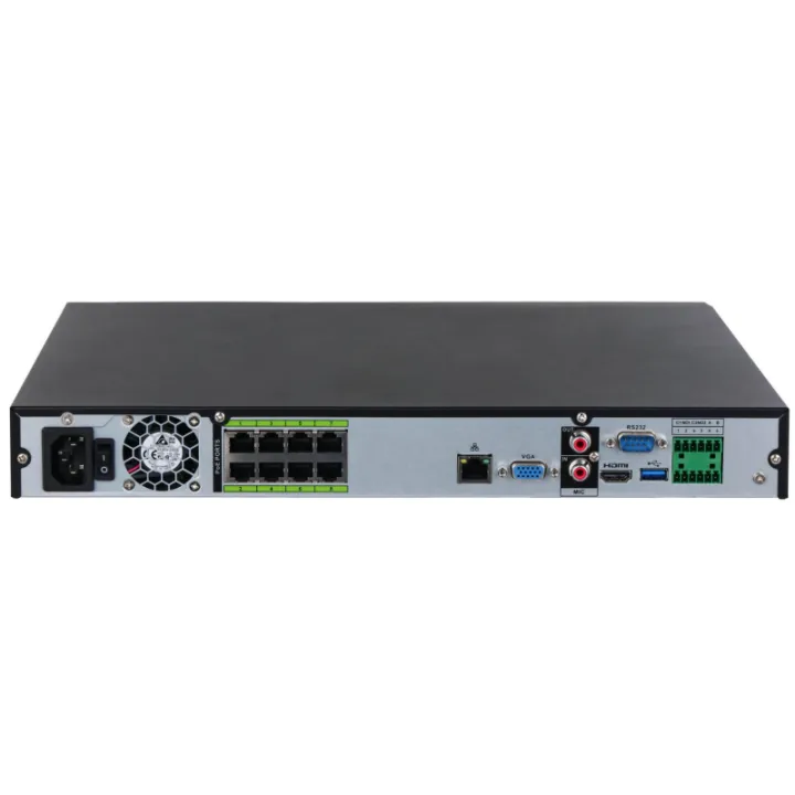 Nvr 8 Voies Poe - 2Hdd - 1Xvga/1Xhdmi - Wizsense/Acupick