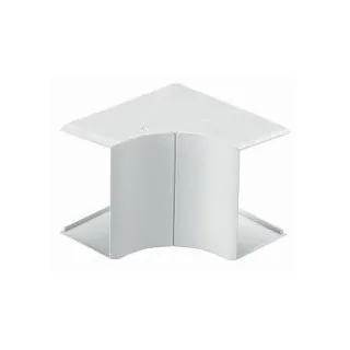 Angle Intérieur Variable +Ou-5°- Pour Goulotte Distribution Viadis 60X25Mm-Blanc
