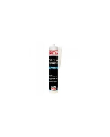 Mastic Silicone Sanit. Trans 300Ml