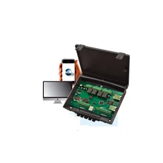 Contrôleur Ip Pour 2 Lecteurs Ou Portes Boîtier Abs 12V Web Server Intégré