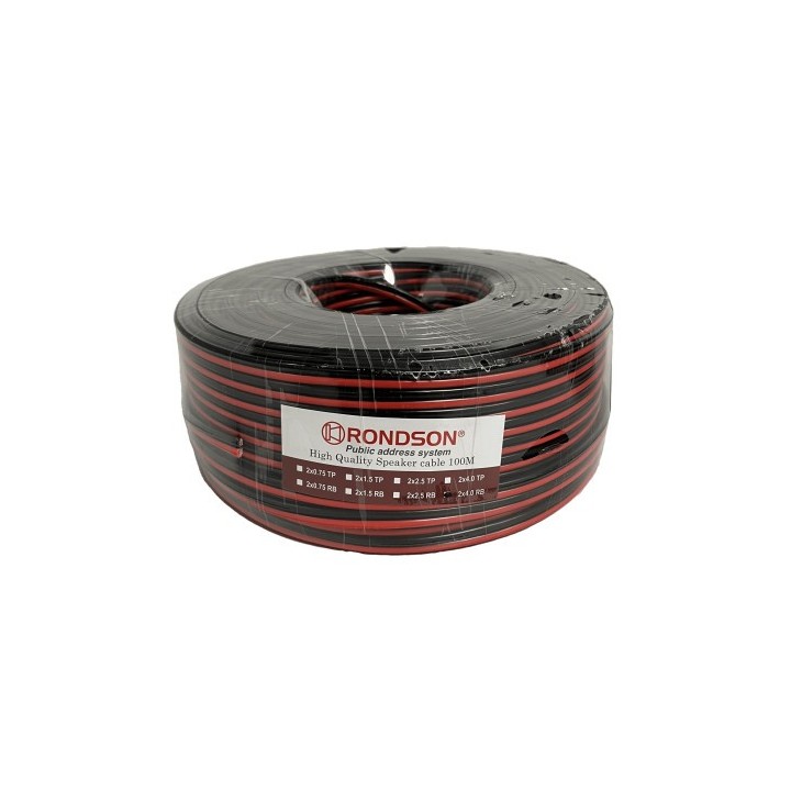 Câble HP 2 x 1,5 mm x 100 ml