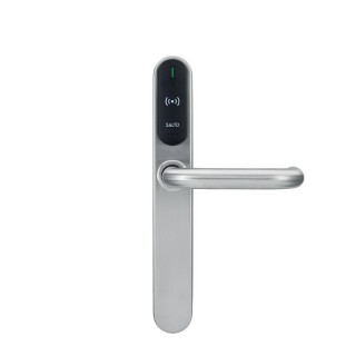 ENS ELEC MIFARE BLE XS4 ORIGINAL+INOX MAT LECT NOIR SANS PASSAG