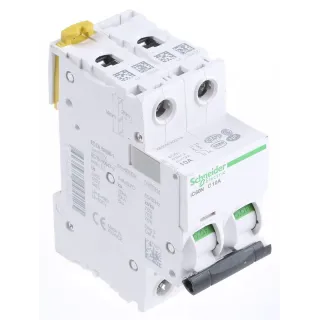 Acti9 Ic60N - Disjoncteur - 2P - 10A - Courbe C - 400Vca - 6000A/10Ka