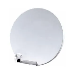 Kit Parabole 60Cm Fibre Double Bride Inox + Lnb Dan 1 Carton