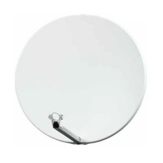 KIT PARABOLE 75CM FIBRE DOUBLES BRIDES INOX + LNB DANS 1 CARTON